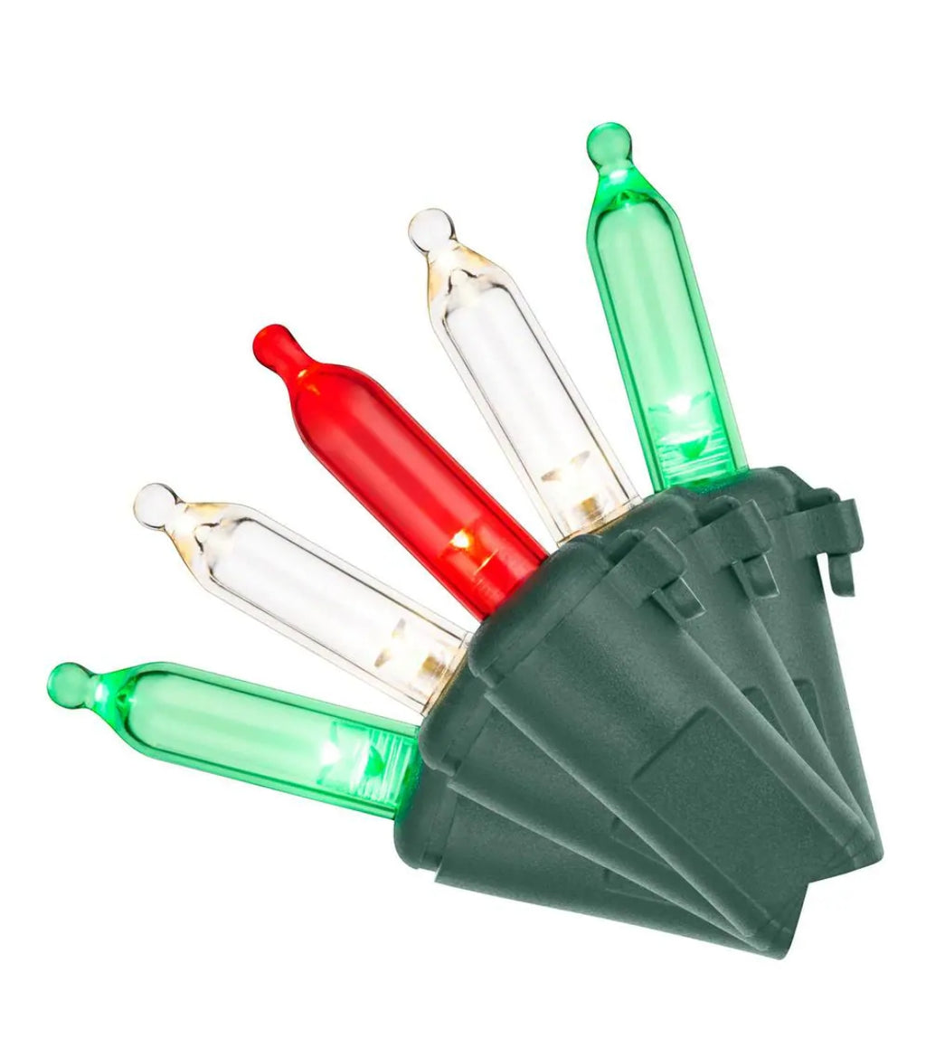 100 Mini LED String Lights with Green Wire