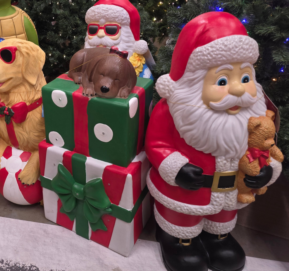 2.5 ft LED Santa