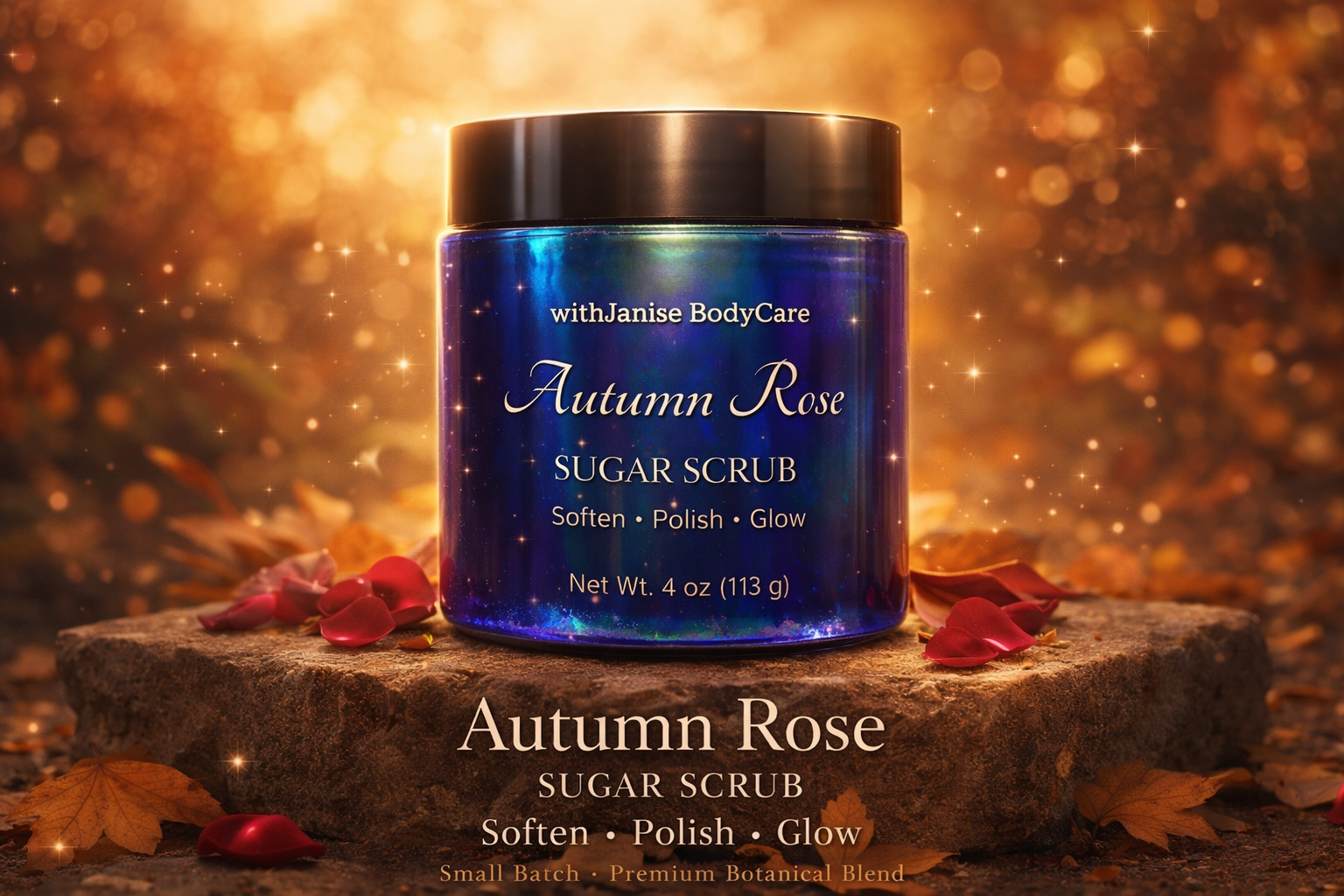 Autumn Rose Sugar Scrub
