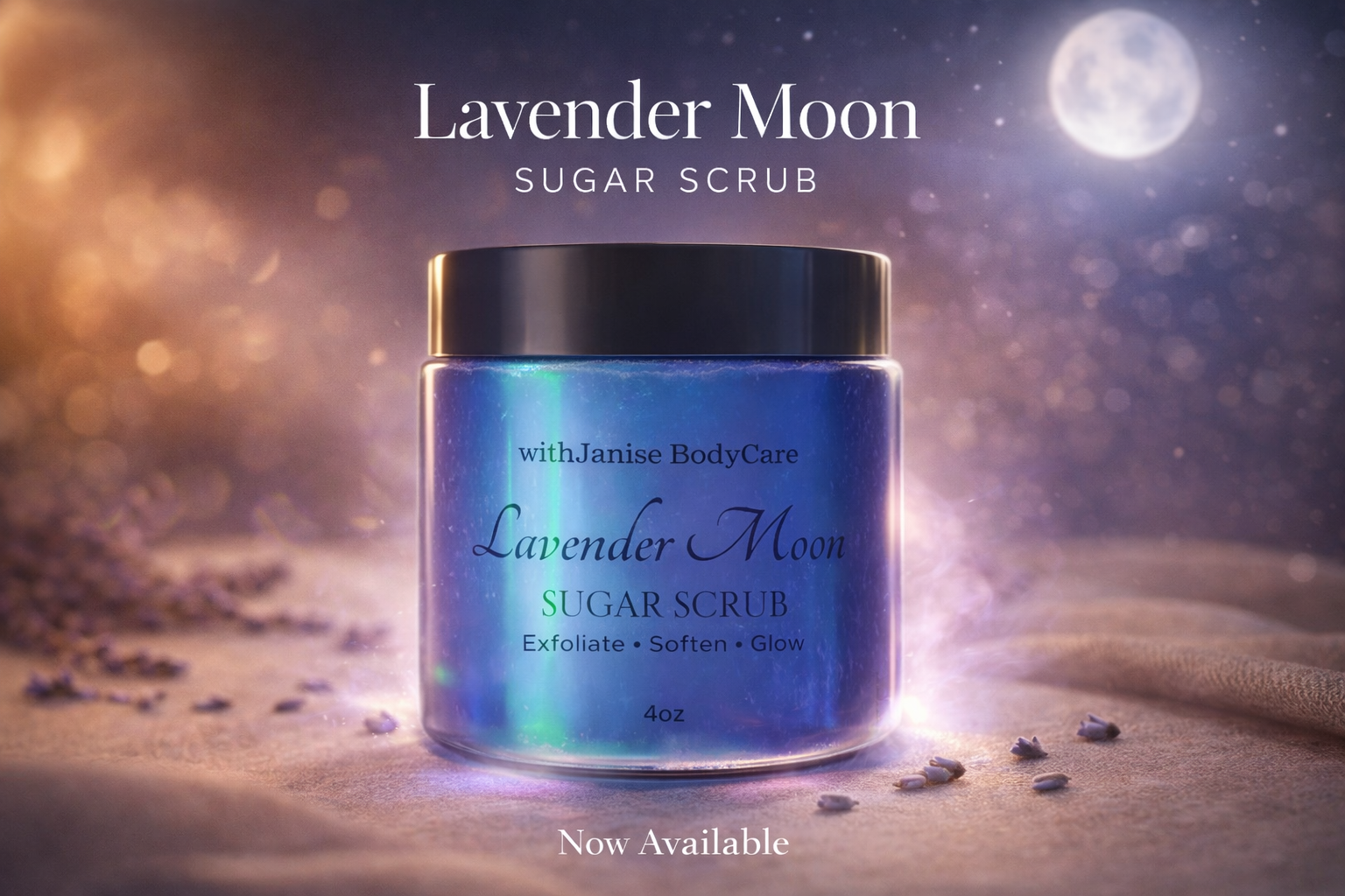 Lavender Moon Sugar Scrub