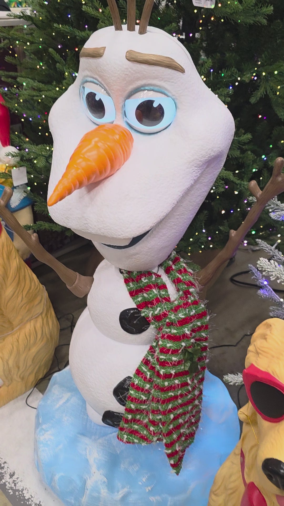 4 ft. Animated LED Holiday Olaf