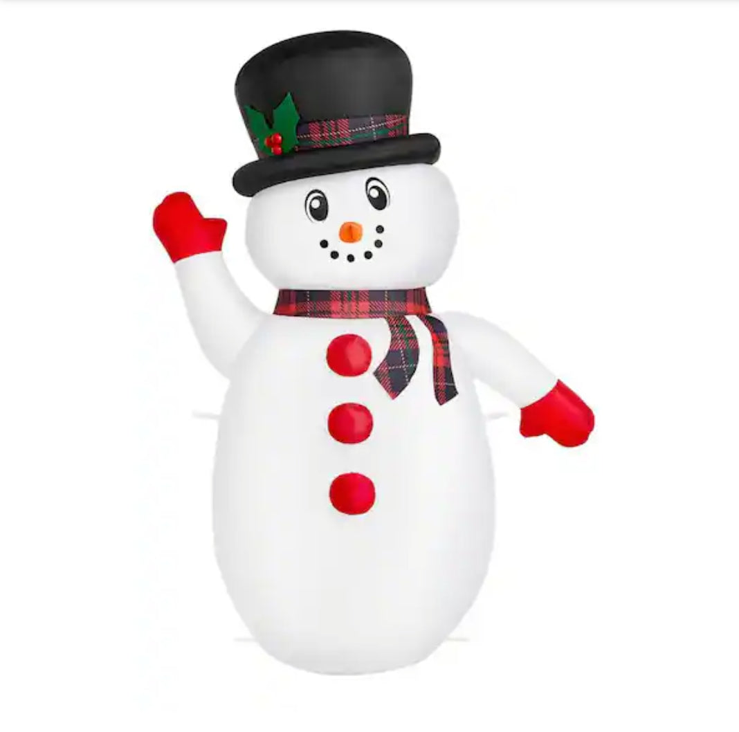 3.5 ft LED Snowman