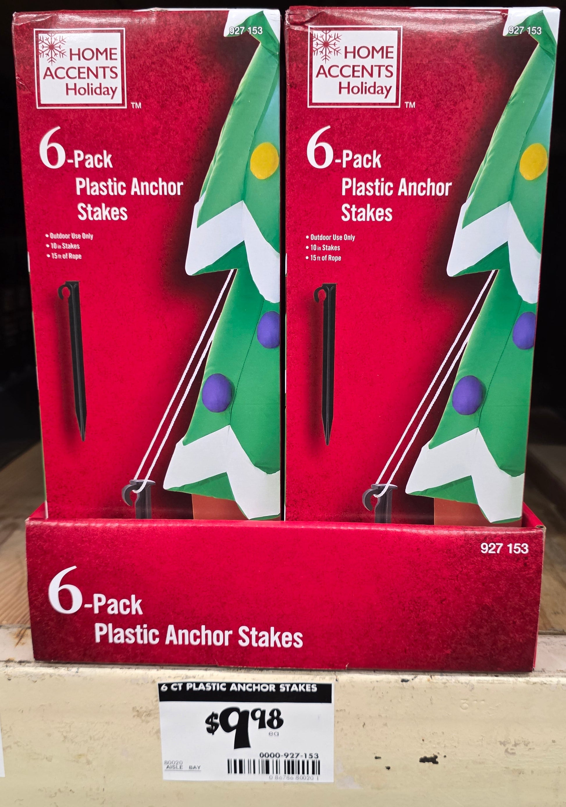 Plastic Anchor Stakes (6-Pack)