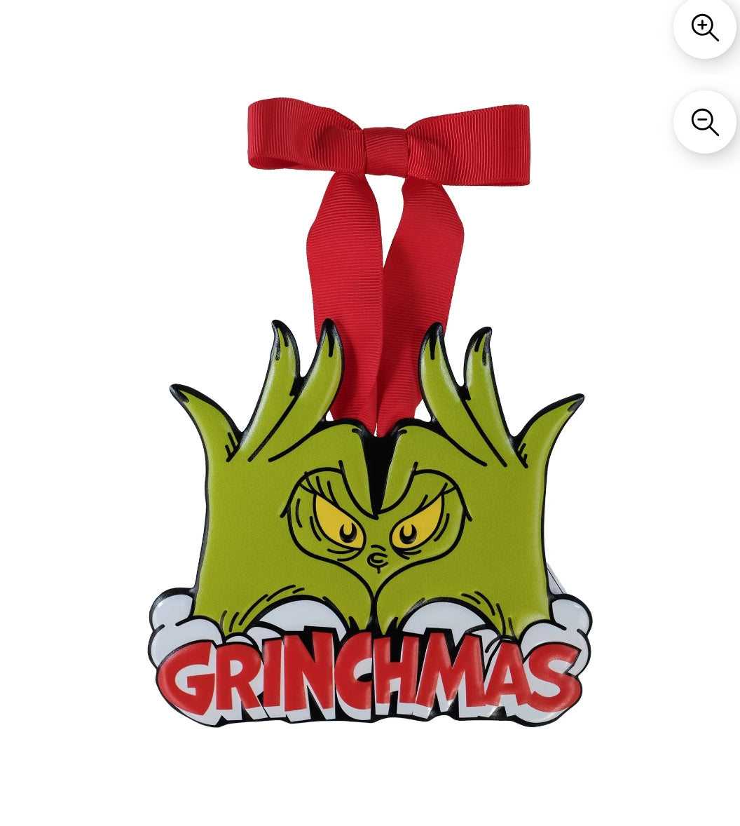 The Grinch Who Stole Christmas Mini Metal Sign, 5.4" Green
"Grinchmas"