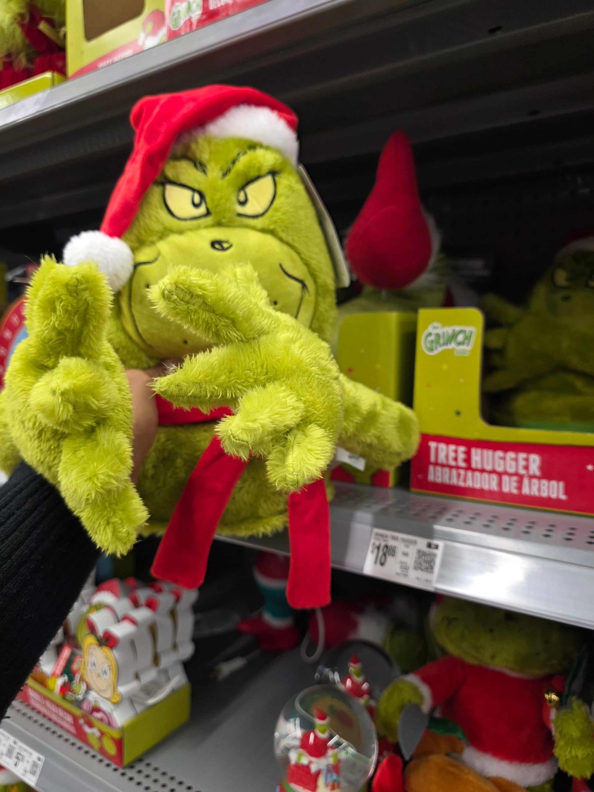 How the Grinch Stole Christmas, Grinch Tree Hugger, Green,
Plush,
