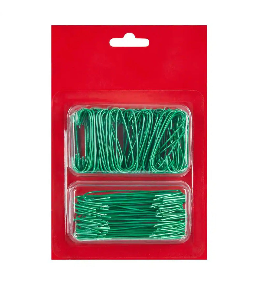 200-Piece Metal Ornament Hooks