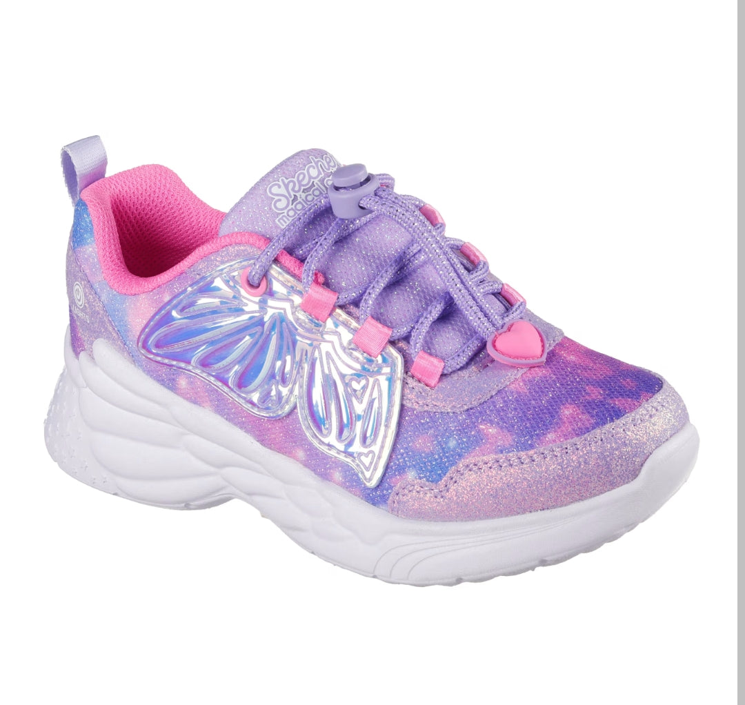 GIRLS LITTLE KID DREAM RACER LIGHT UP SNEAKER