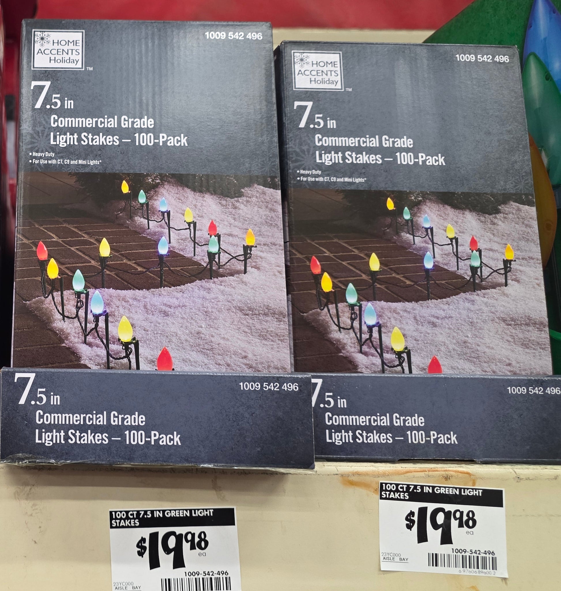 7.5 in. Commercial Grade Light Stakes (100-Pack)