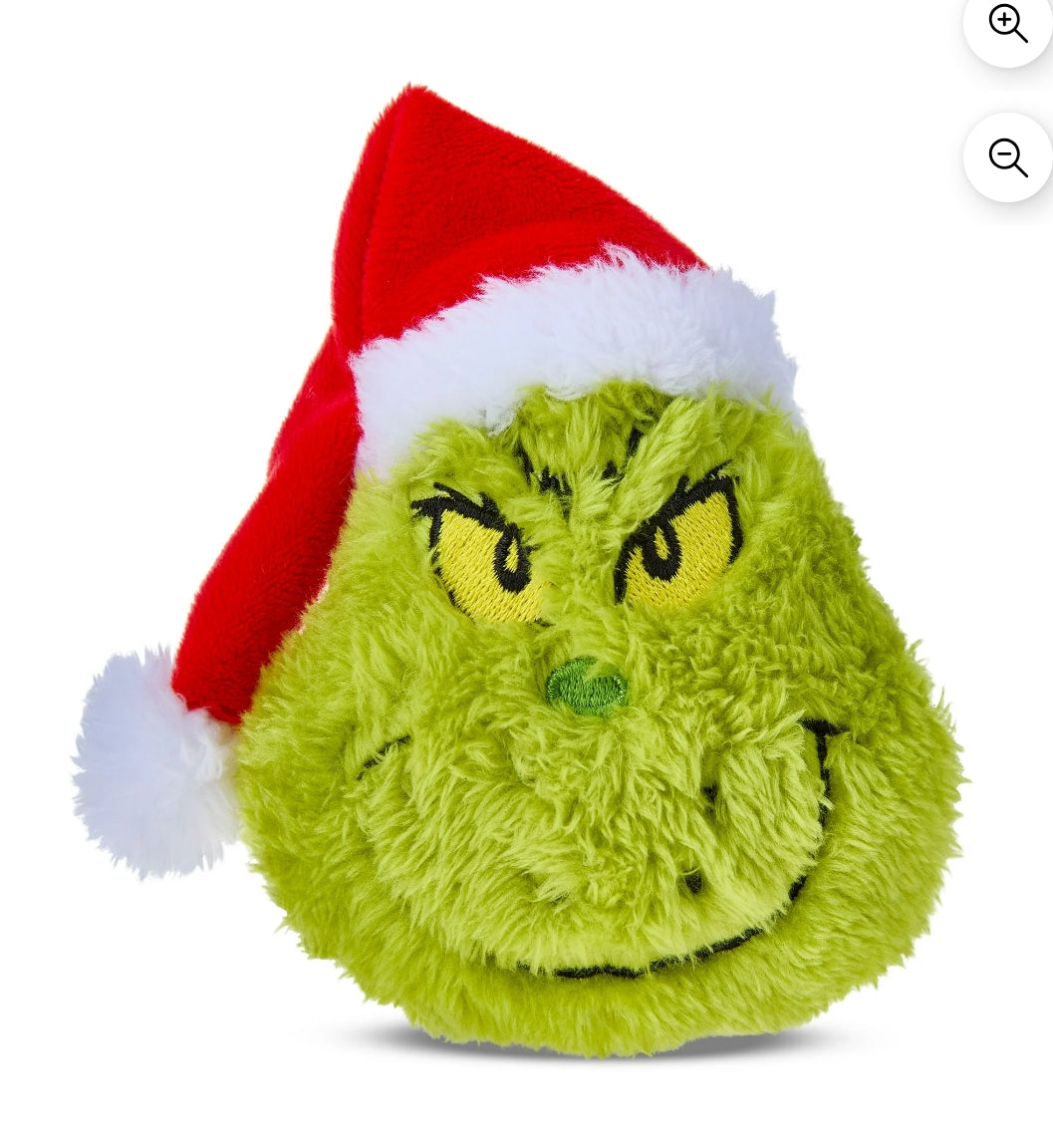 Dr Seuss' "The Grinch Who Stole Christmas", Grinch Plush Clip-on,