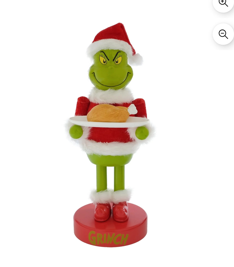 Dr. Seuss' How The Grinch Stole Christmas 11 Inch Collectible Wooden Nutcracker