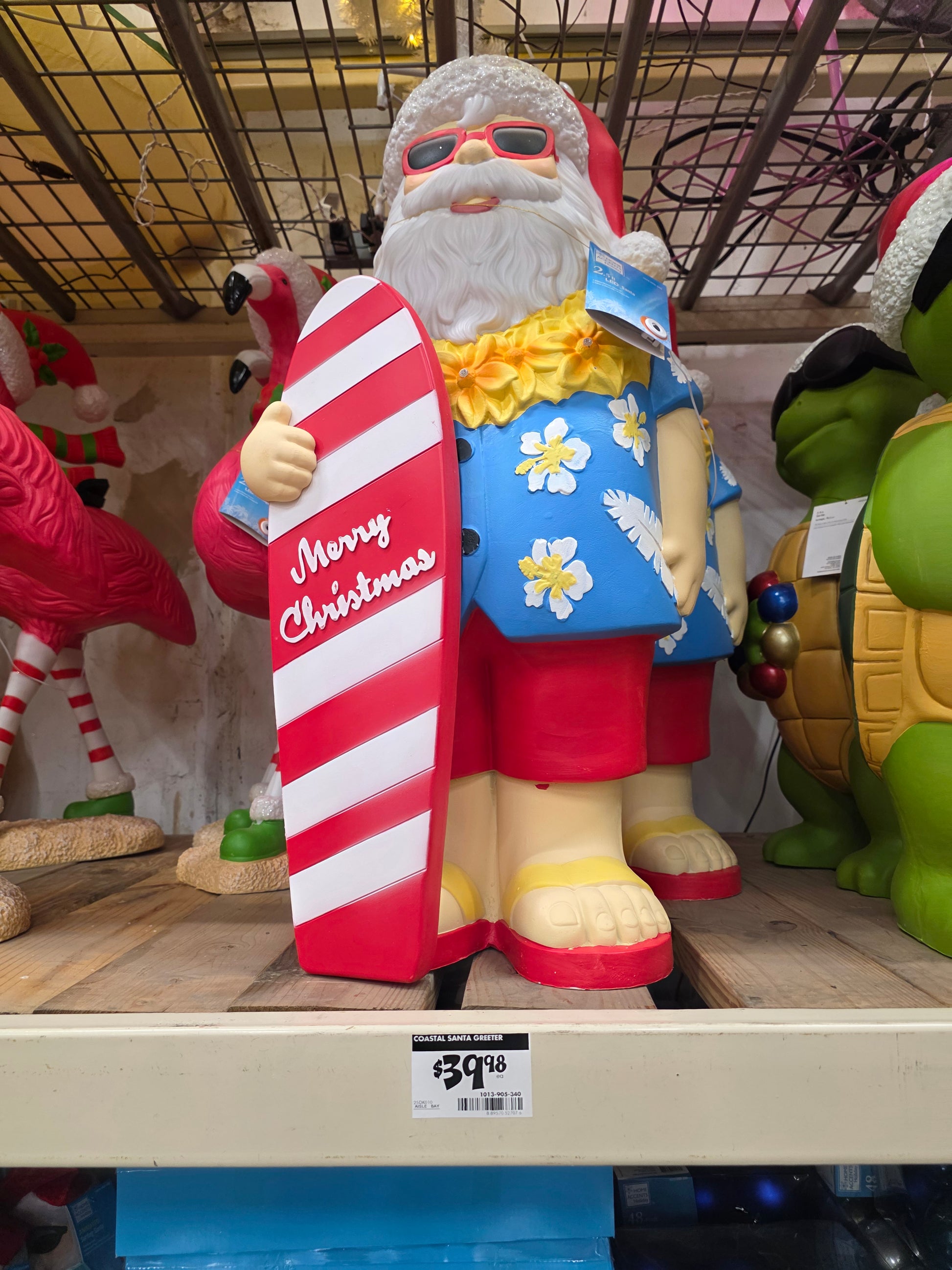 2.5 ft LED Santa
