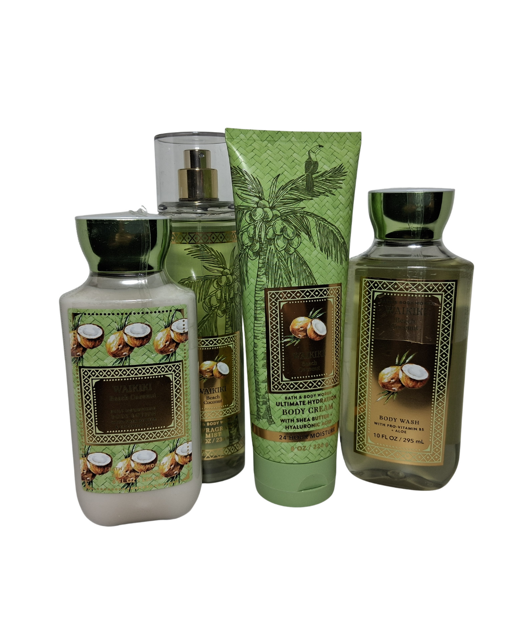 Waikiki Beach Coconut 4pc Set