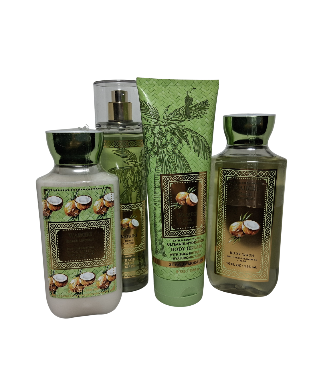 Waikiki Beach Coconut 4pc Set