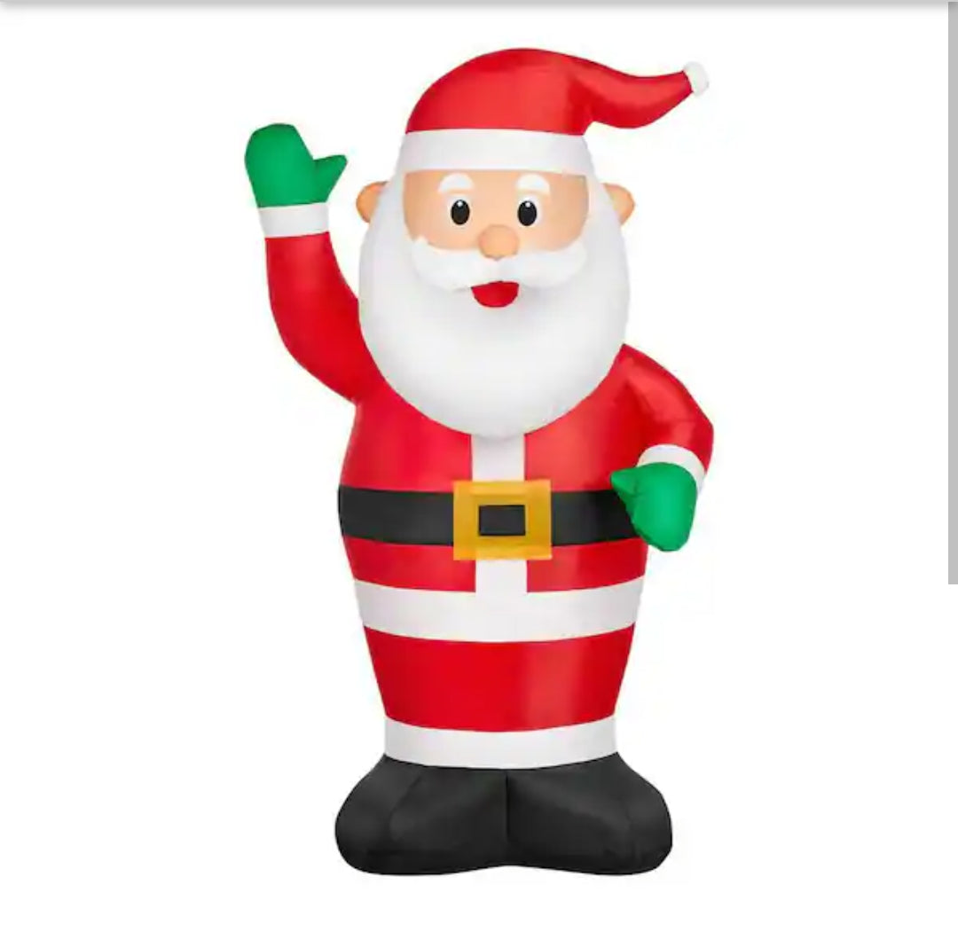 3.5 ft LED Santa